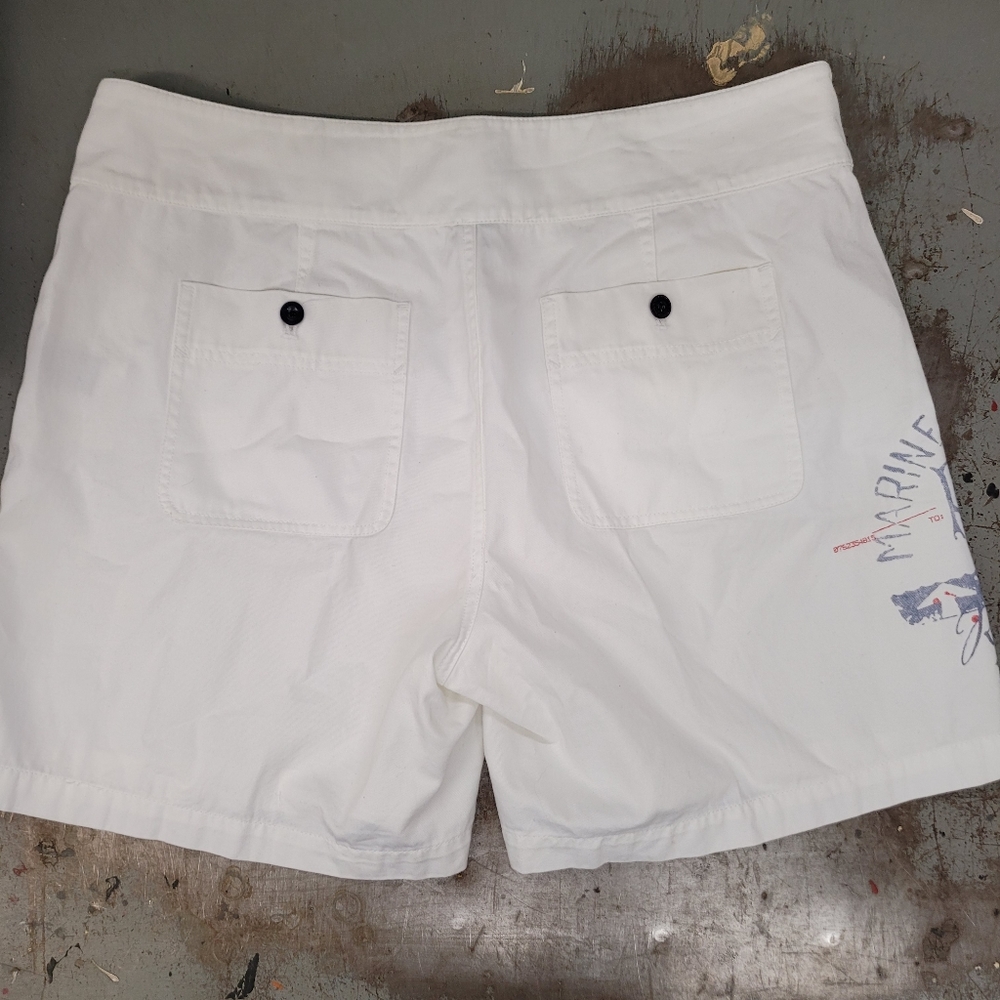LAUREN JEANS CO. RALPH LAUREN NAUTICAL SHORTS SZ 14 - Picture 5 of 8
